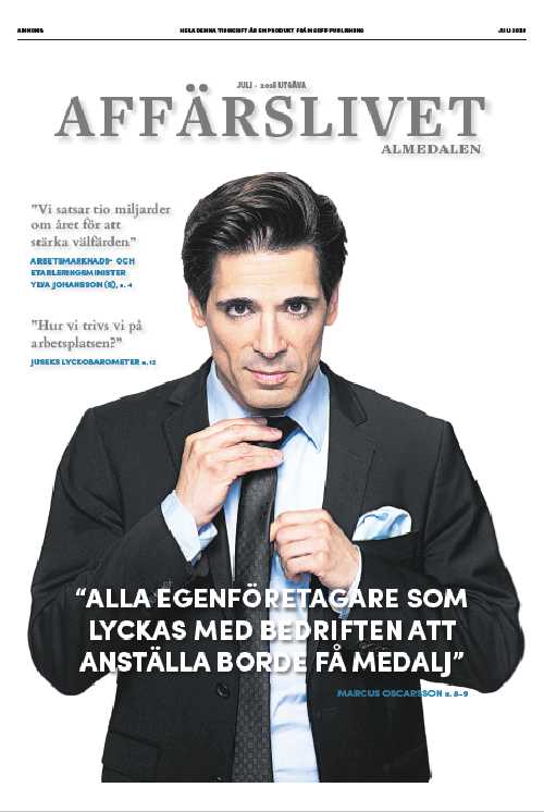 Affärslivet Almedalen, i Svenska Dagbladet